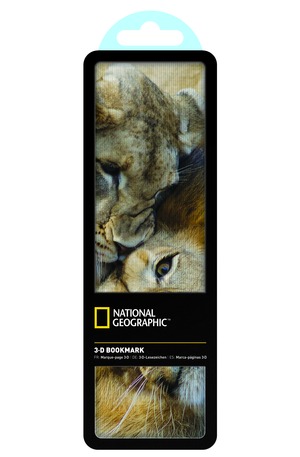 Продукт - 3D Книгоразделител National Geographic – AFRICAN LIONS